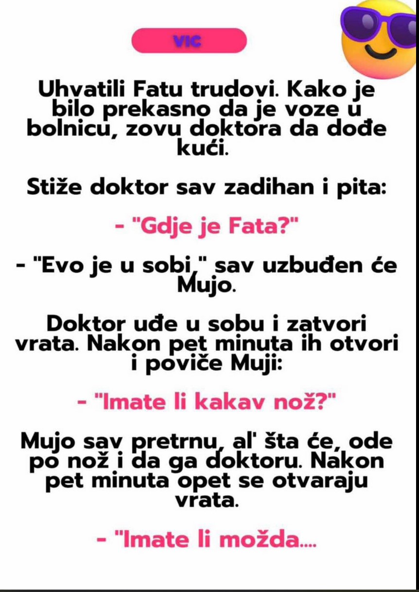 VIC: Fata se porađa