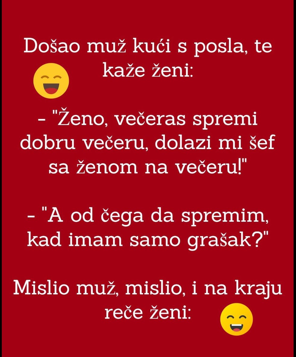 VIC: Večera za šefa