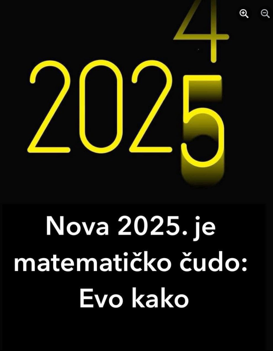 Nova 2025. je matematičko čudo