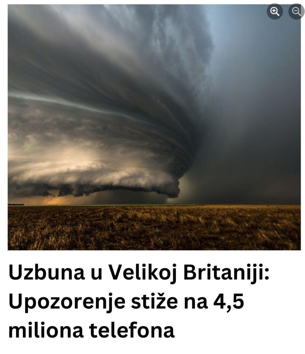 Uzbuna u Velikoj Britaniji: Upozorenje stiže na 4,5 miliona telefona