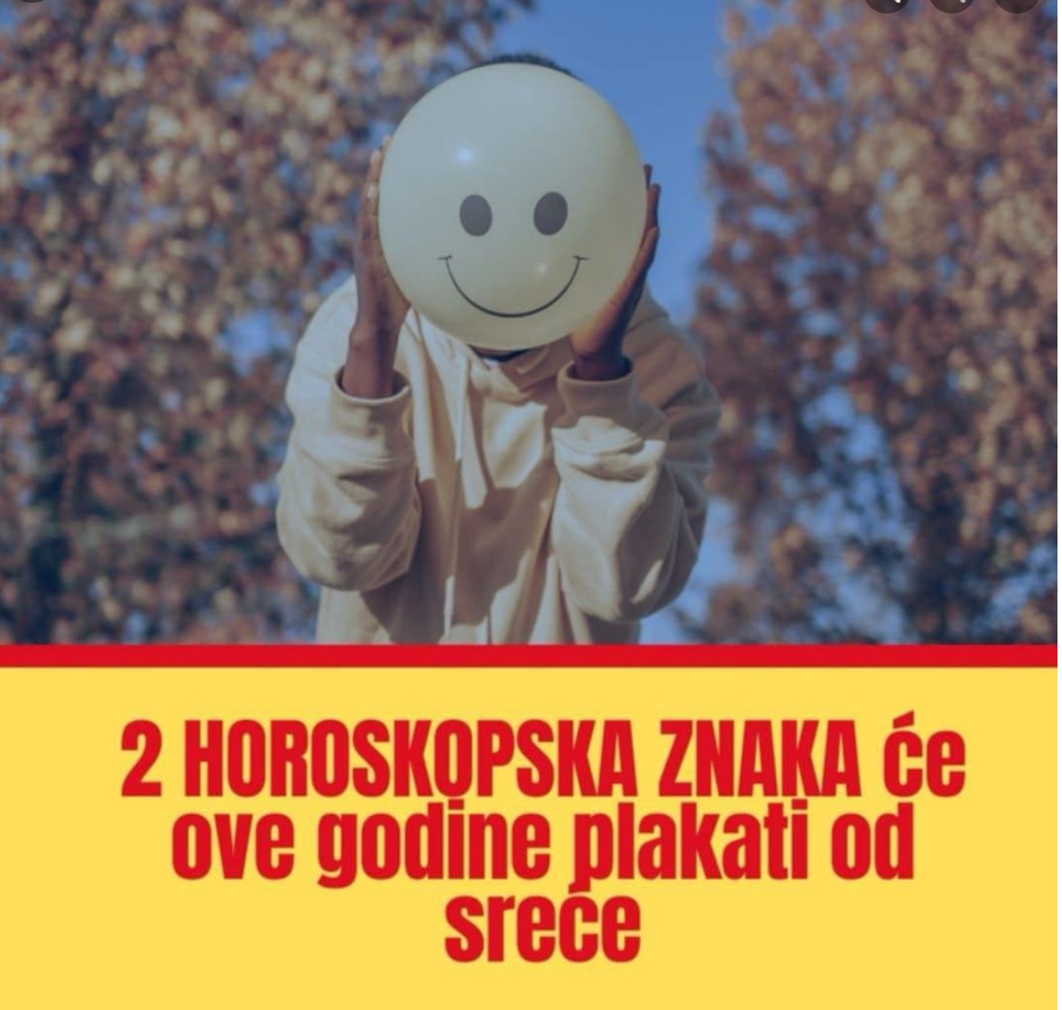 2 HOROSKOPSKA ZNAKA će ove godine plakati od sreće: Čekaju ih samo dobre vijesti!