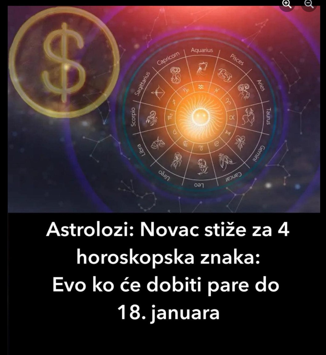 Novac stiže za 4 horoskopska znaka: Evo ko će dobiti pare do 18. januara, tvrde astrolozi