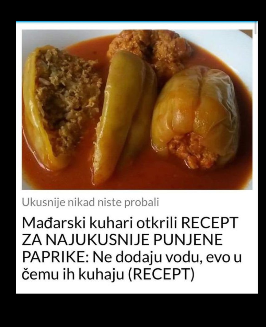 Mađarski kuhari otkrili RECEPT ZA NAJUKUSNIJE PUNJENE PAPRIKE: Ne dodaju vodu, evo u čemu ih kuhaju (RECEPT)