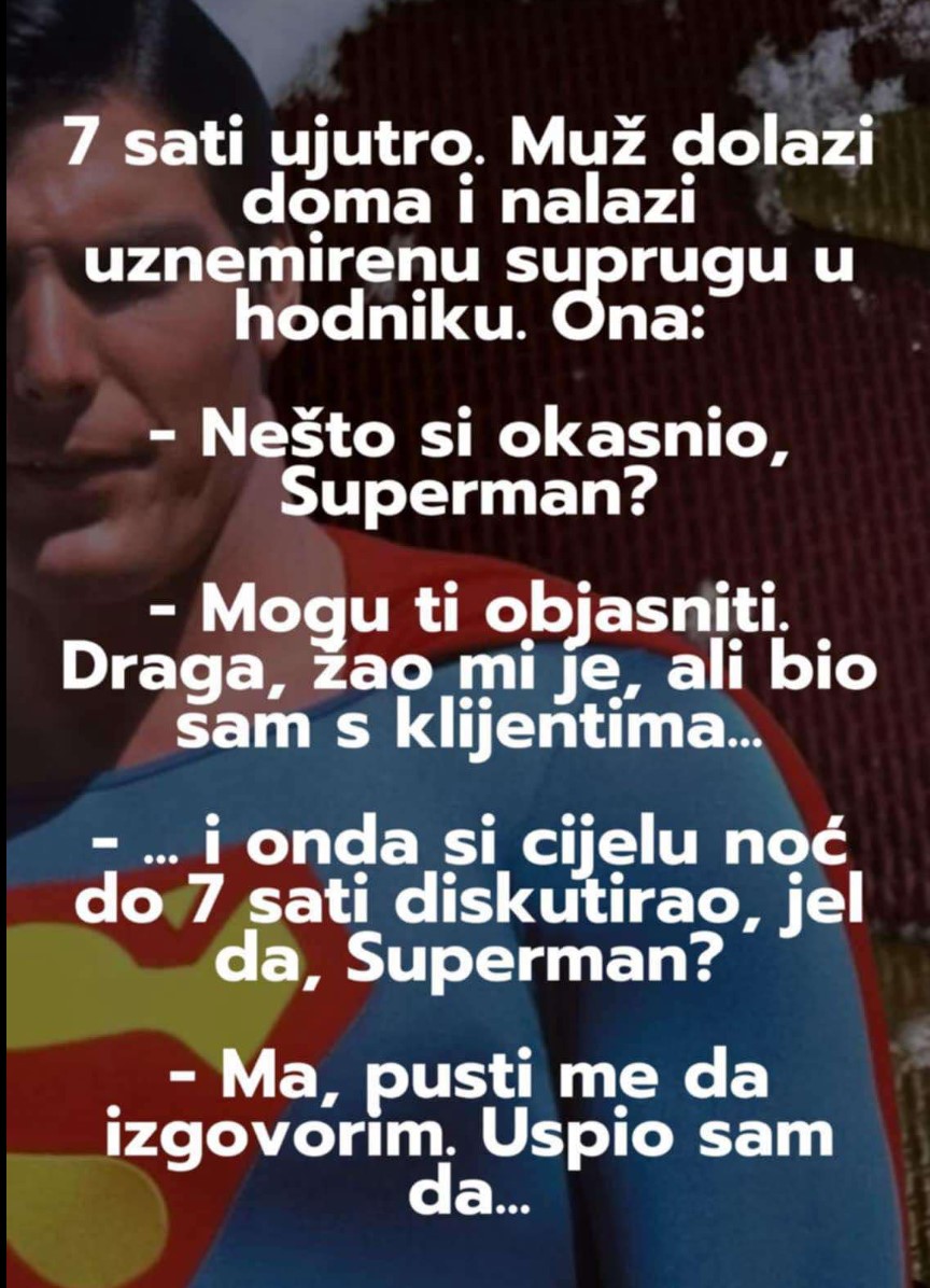 VIC: Muž supermen