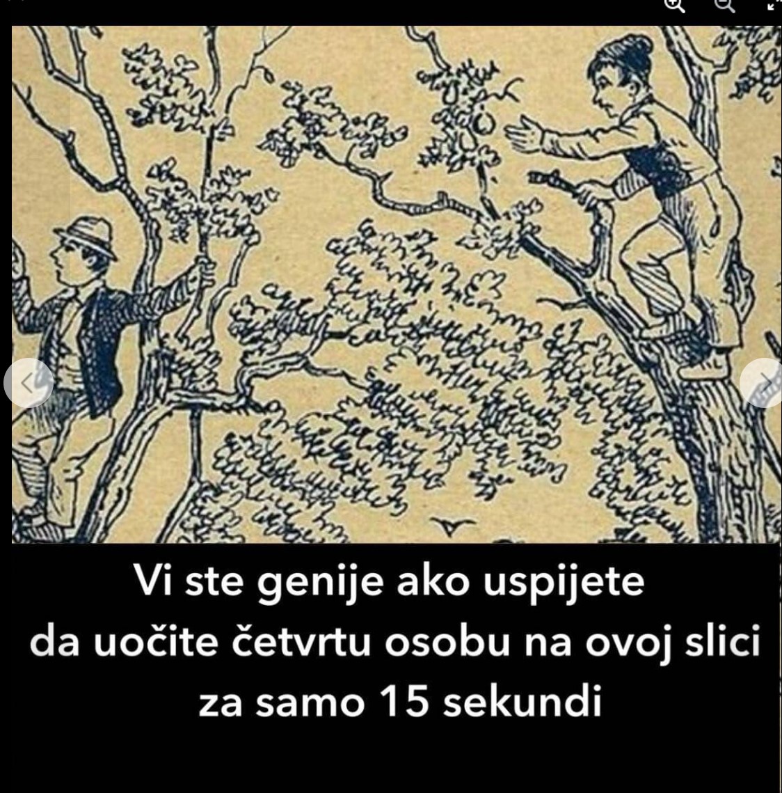 Vi ste genije ako uspijete da uočite četvrtu osobu na ovoj slici za samo 15 sekundi