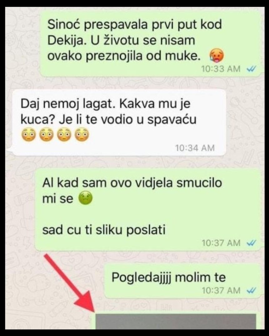 SINOĆ SAM PRESPAVALA KOD DEČKA PRVI PUT, PREZNOJILA SE OD MUKE, ZGADIO MI SE ŽIVOT: Pa pogledajte šta ima u spavaćoj, ZLO MI DOŠLO