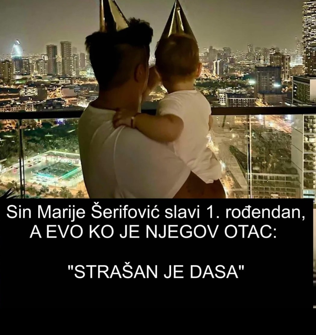 Sin Marije Šerifović slavi 1. rođendan,A EVO KO JE NJEGOV OTAC: “STRAŠAN JE DASA”