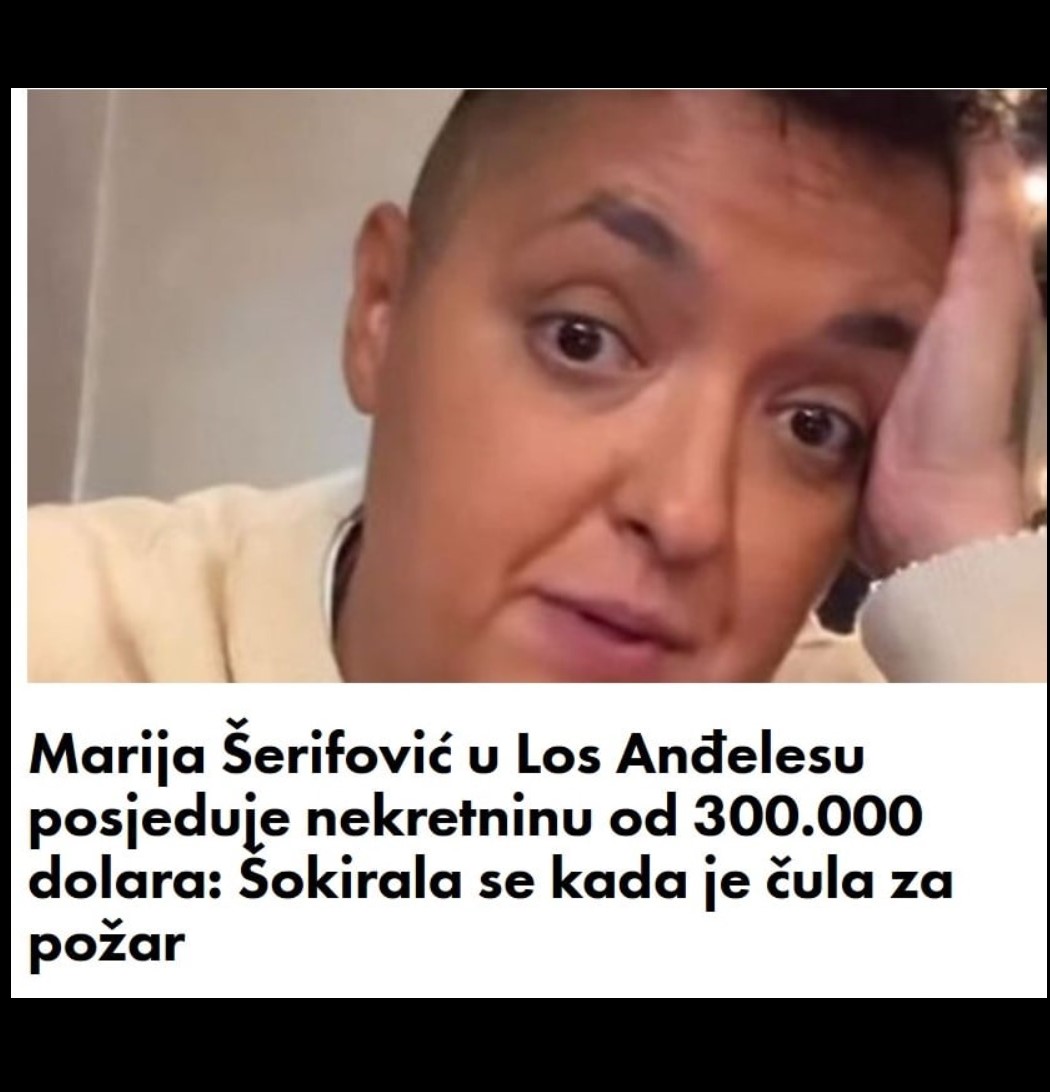 Marija Šerifović u Los Anđelesu posjeduje nekretninu od 300.000 dolara: Šokirala se kada je čula…