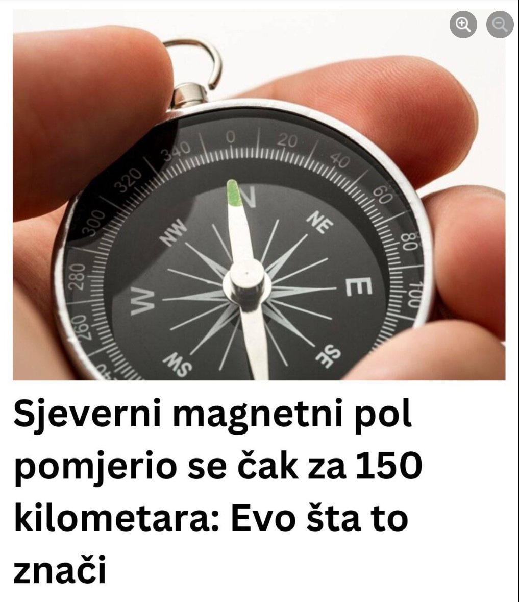 Sjeverni magnetni pol pomjerio se čak za 150 kilometara: Evo šta to znači