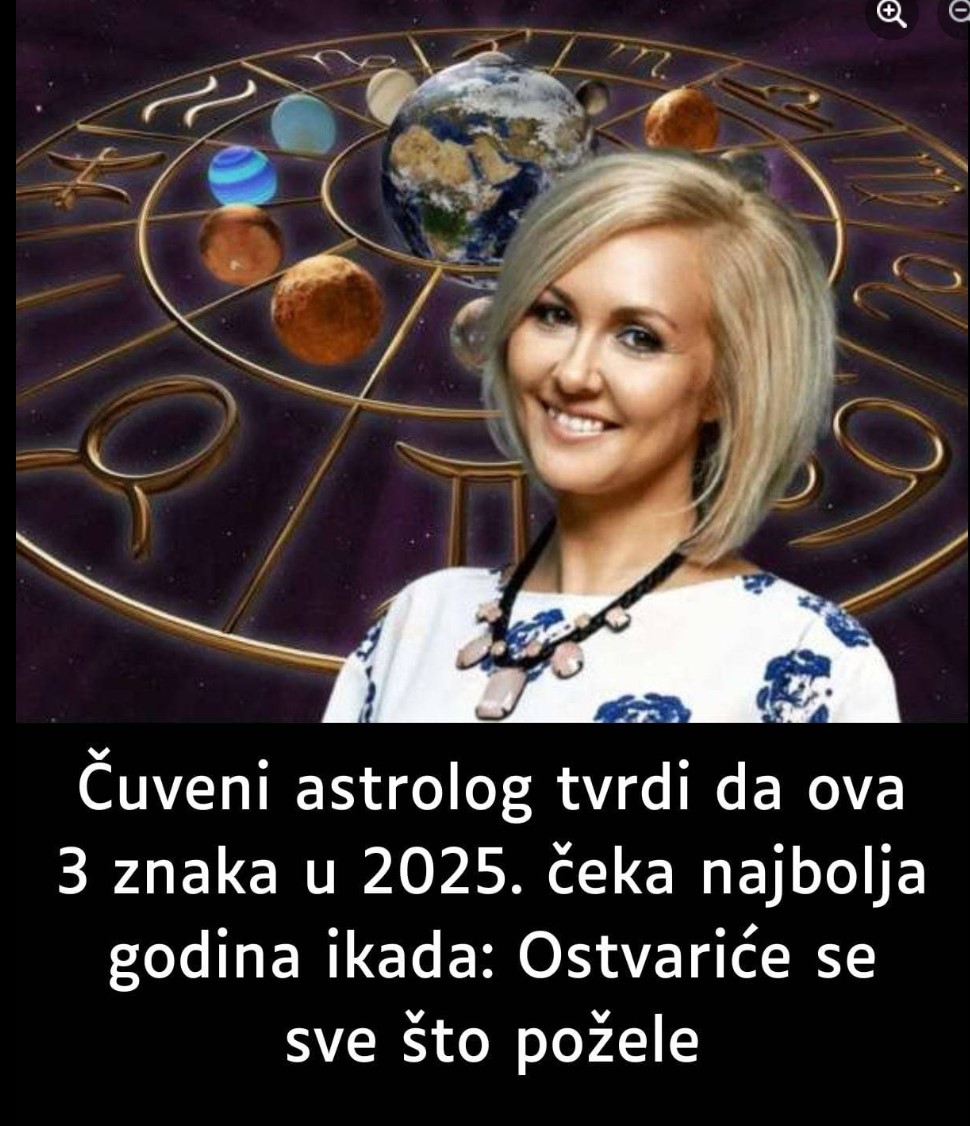 Čuveni astrolog tvrdi da ova 3 znaka u 2025. čeka najbolja godina ikada: Ostvariće se sve što požele