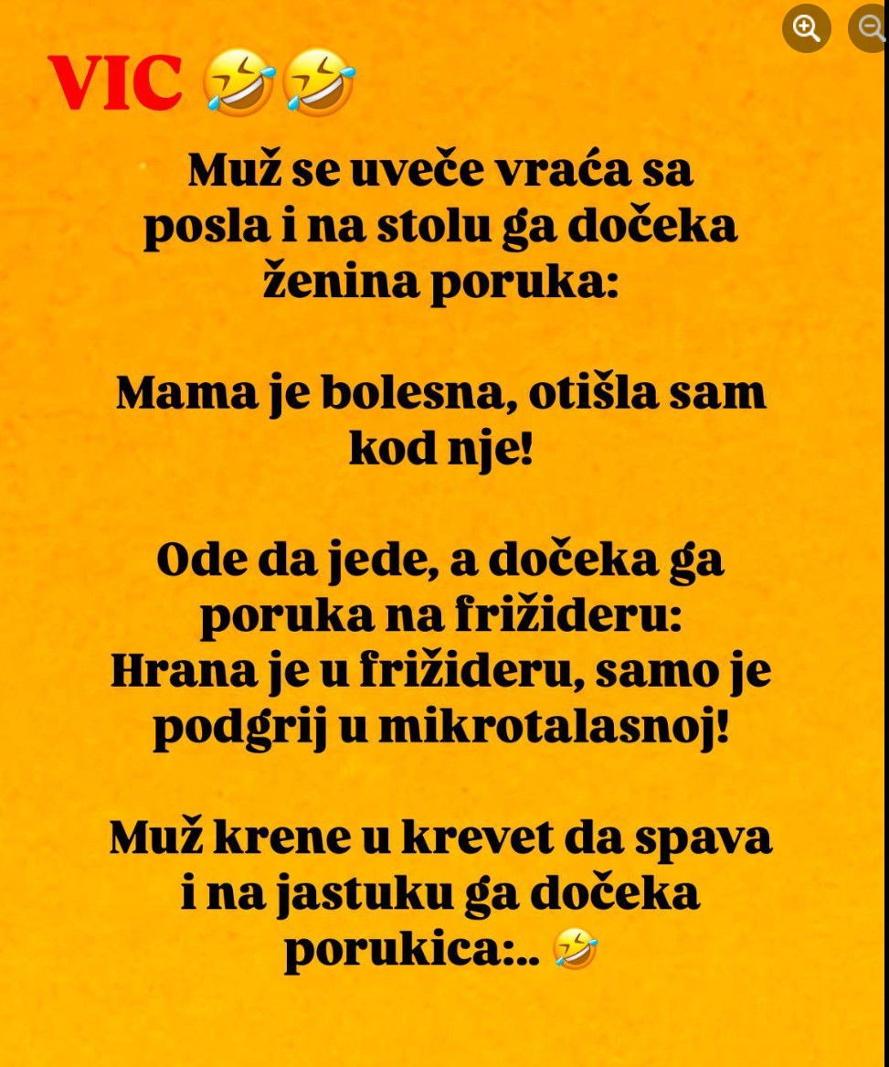 VIC: Ženine poruke