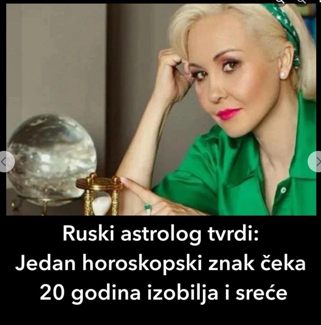 Ruski astrolog tvrdi: Jedan horoskopski znak čeka 20 godina izobilja i sreće