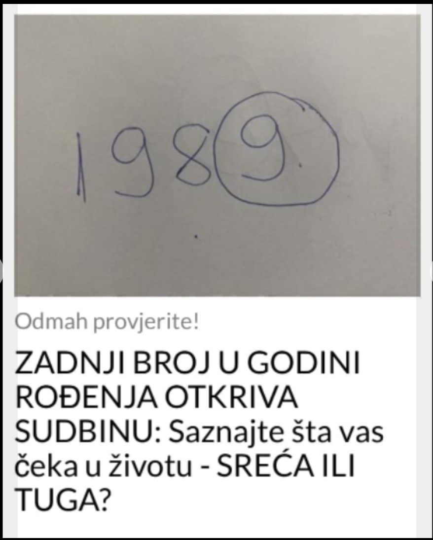 ZADNJI BROJ U GODINI ROĐENJA OTKRIVA SUDBINU: Saznajte šta vas čeka u životu – SREĆA ILI TUGA?