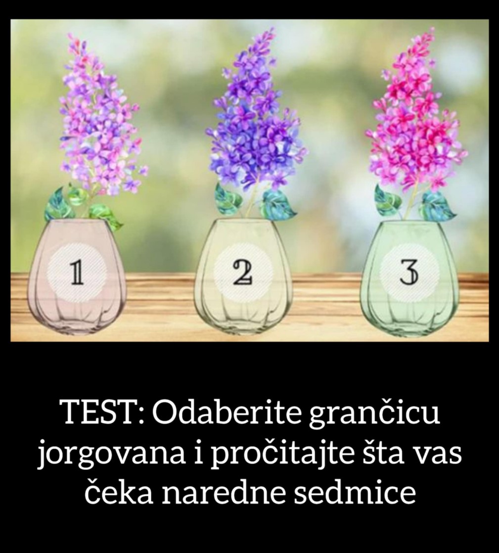 TEST: Odaberite grančicu jorgovana i pročitajte šta vas čeka naredne sedmice