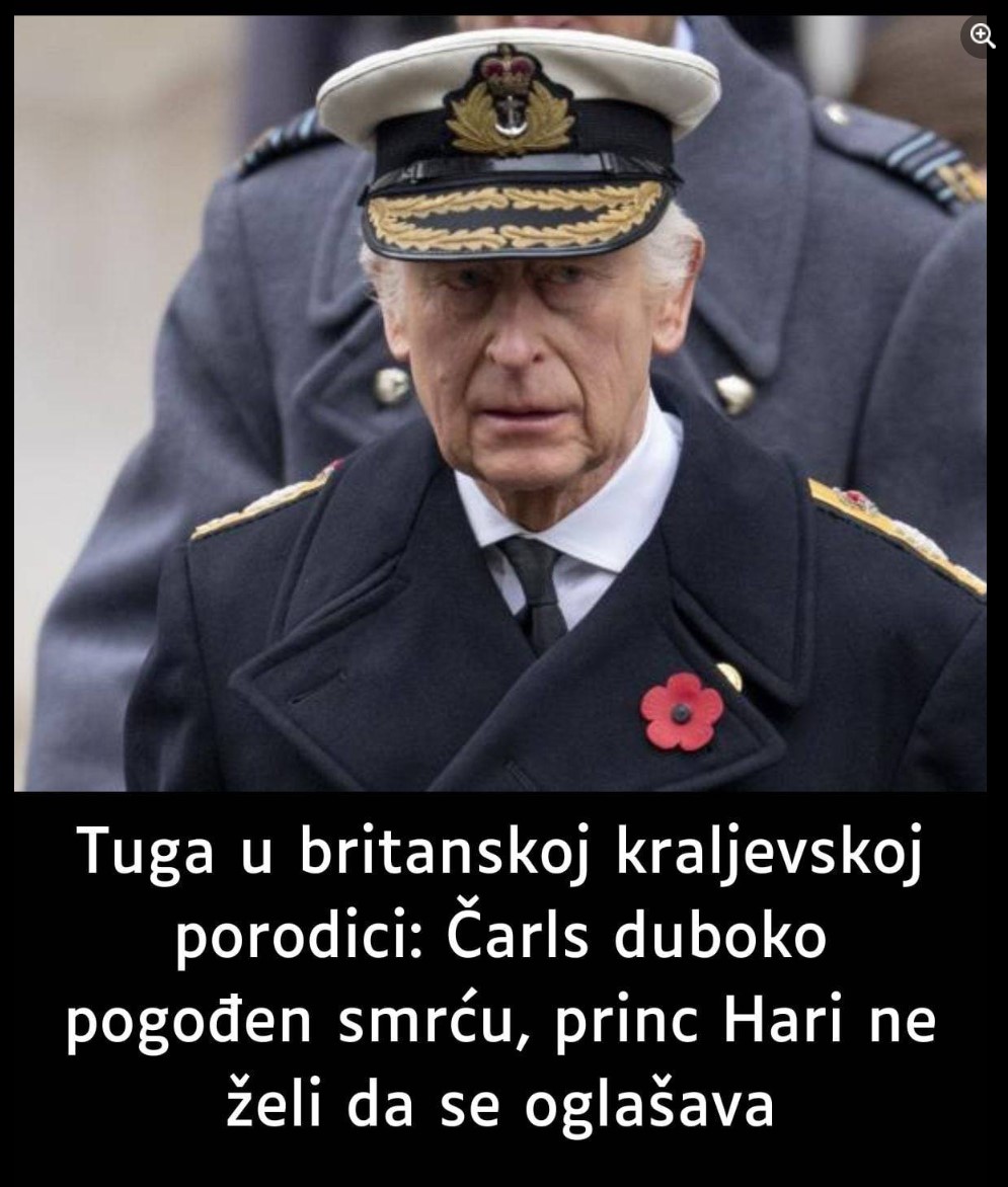 Tuga u britanskoj kraljevskoj porodici: Čarls duboko pogođen smrću, princ Hari ne želi da se oglašav