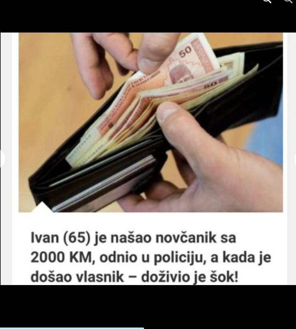 Da poštenog sveta još ima, dokazao je pre nekoliko