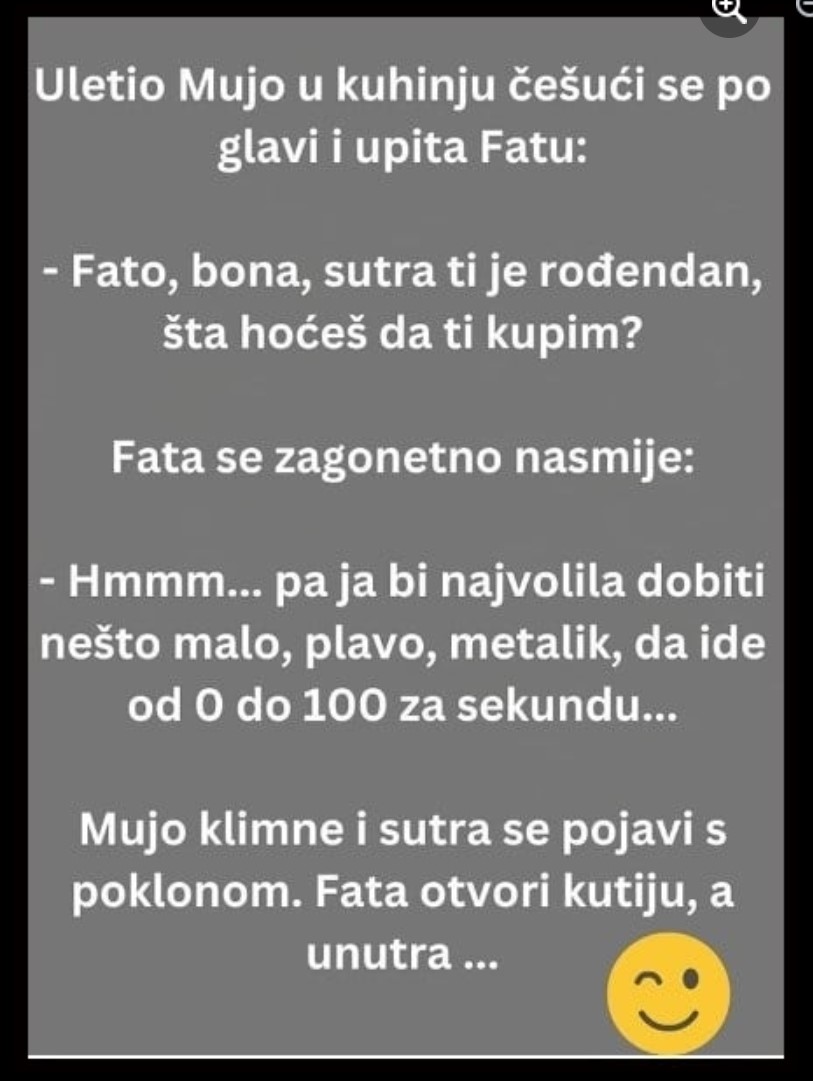 VIC: Fata i poklon za rođendan