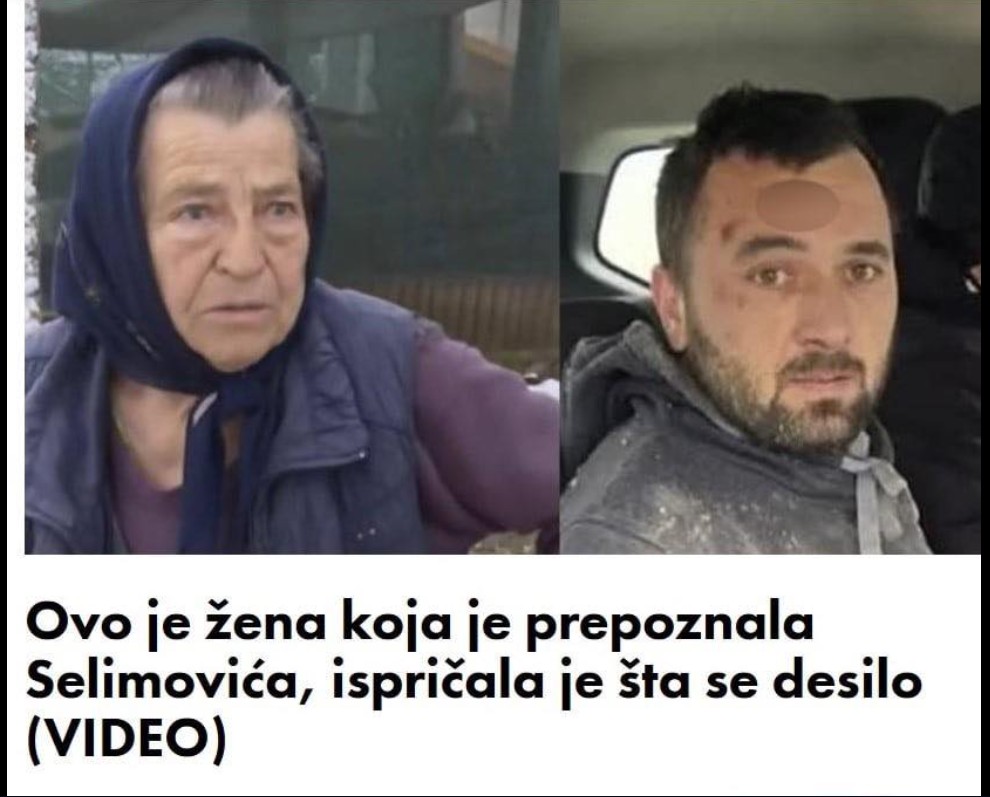 Ovo je žena koja je prepoznala Selimovića, ispričala je šta se desilo (VIDEO)