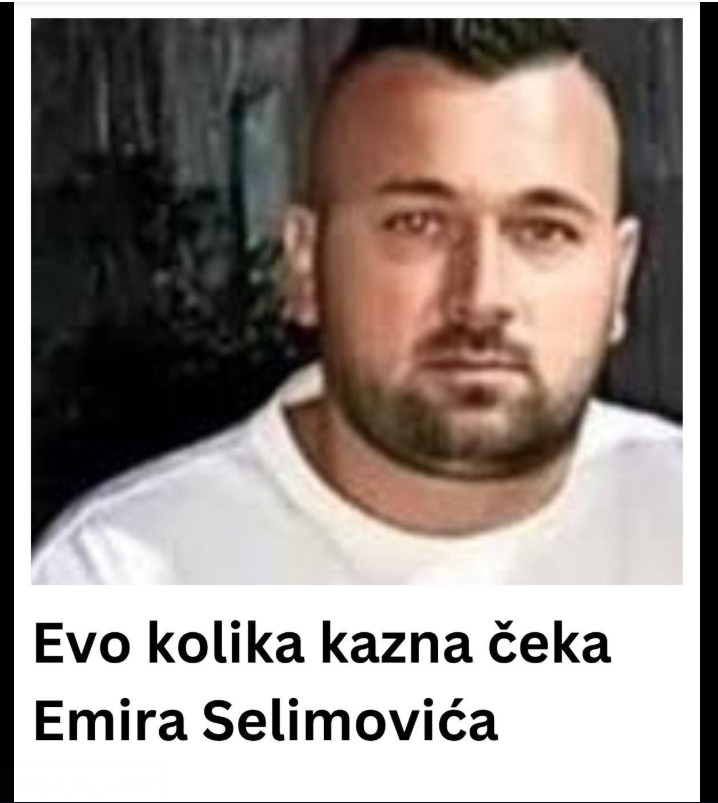 Evo kolika kazna čeka Emira Selimovića