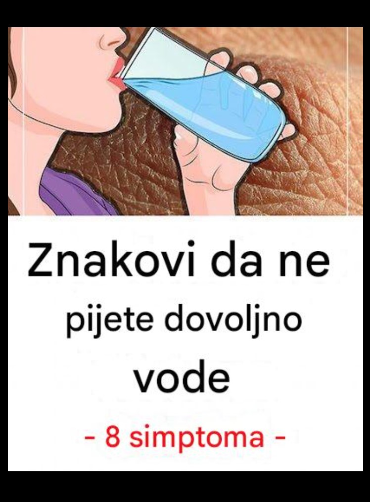 Šta se dešava s vašim telom kada ne pijete dovoljno vode