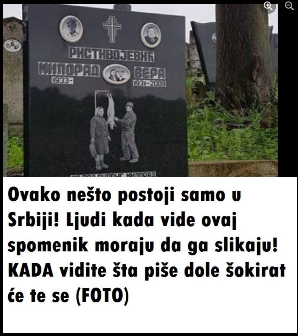 Ovako nešto postoji samo u Srbiji! Ljudi kada vide ovaj spomenik moraju da ga slikaju! KADA vidite šta piše dole će te šokirati (FOTO)