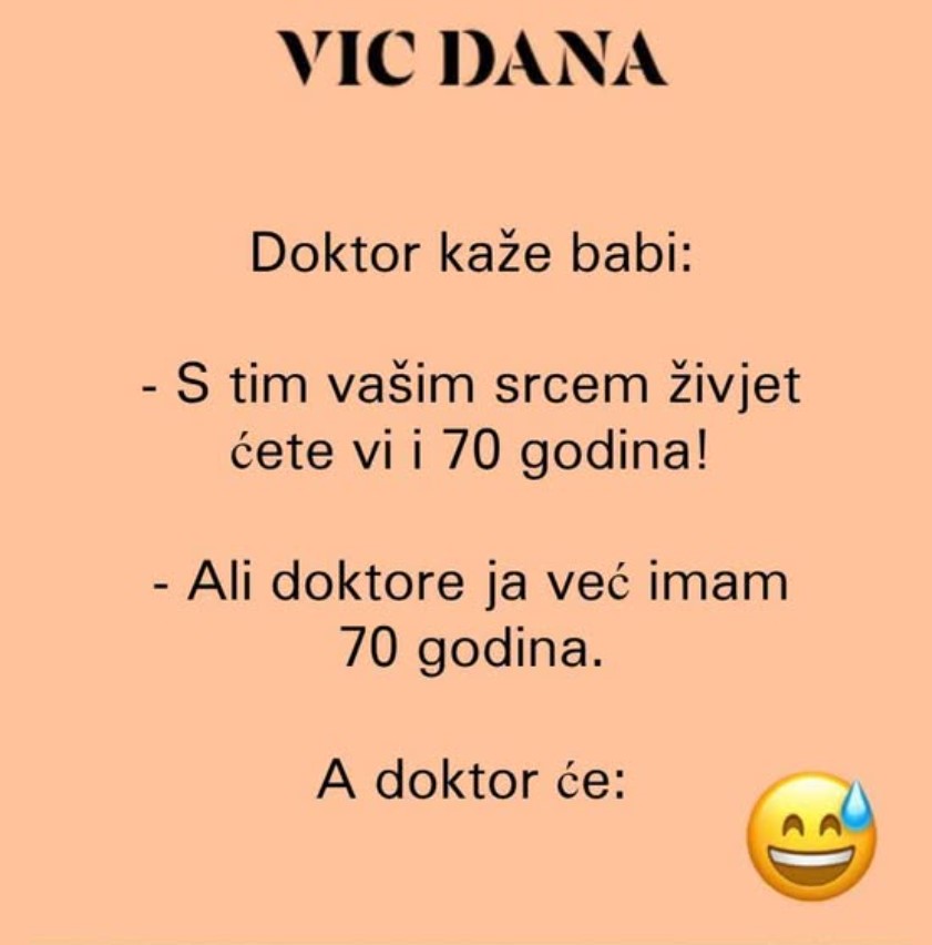 VIC DANA: BABA IMA 70 GODINA