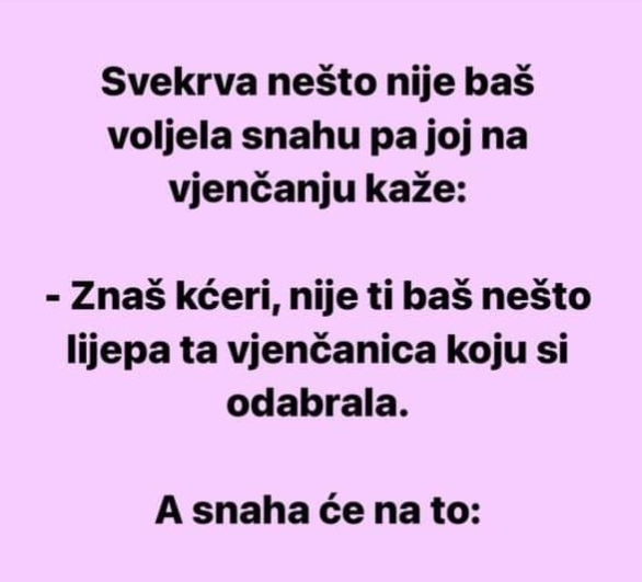 VIC: Svekrva ne voli snahu