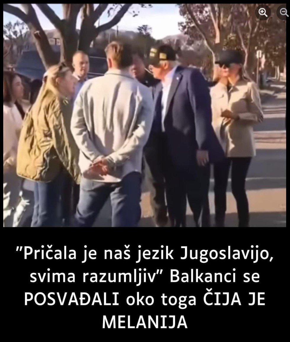 “Pričala je naš jezik Jugoslavijo, svima razumljiv” Balkanci se POSVAĐALI oko toga ČIJA JE MELANIJA