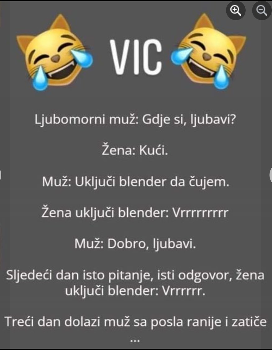 VIC: Ljubomorni muž i blender