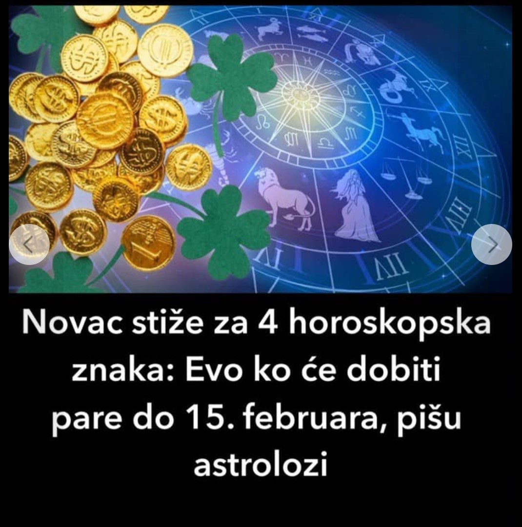 Novac stiže za 4 horoskopska znaka: Evo ko će dobiti pare do 15. februara, pišu astrolozi