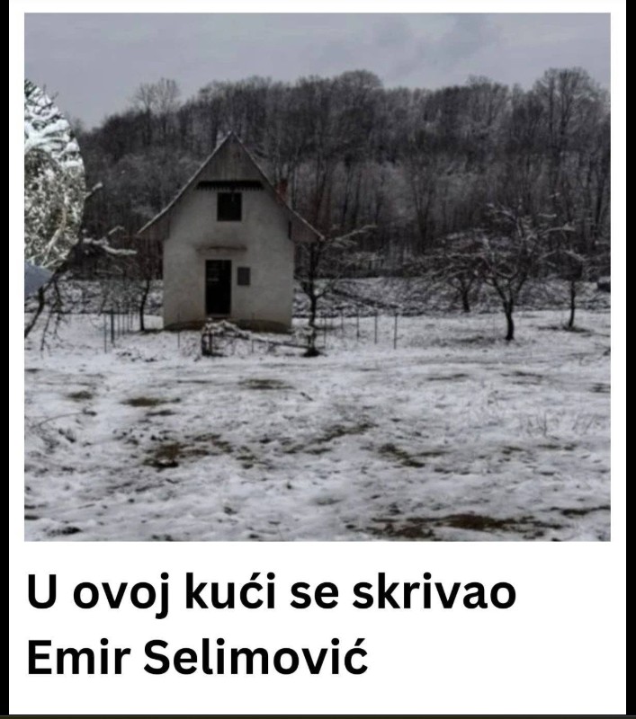 U ovoj kući se skrivao Emir Selimović