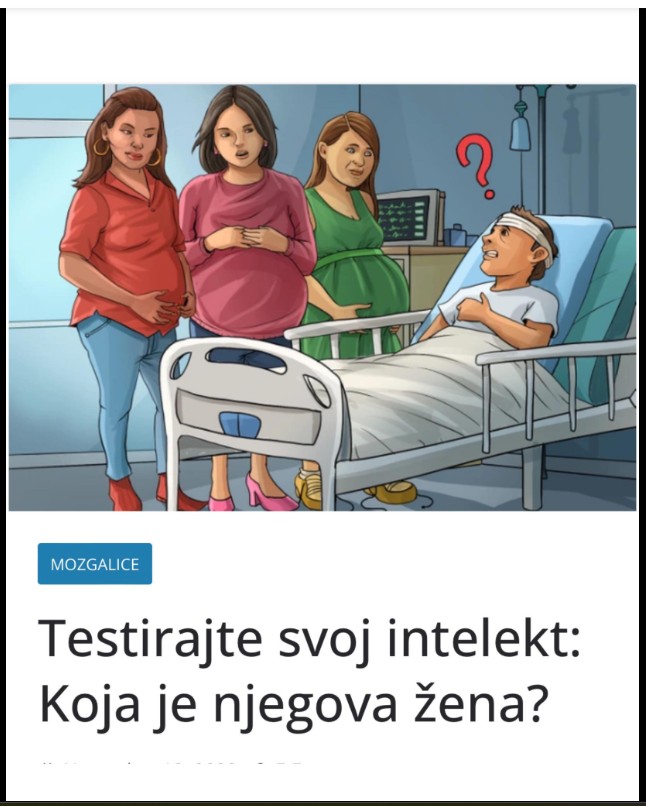 Zagonetke i mozgalice su oblike intelektualne