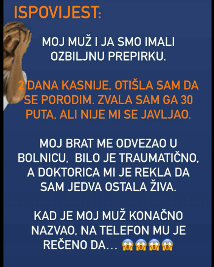 Žena je javno objavila kako se osvetila mužu nakon poroda