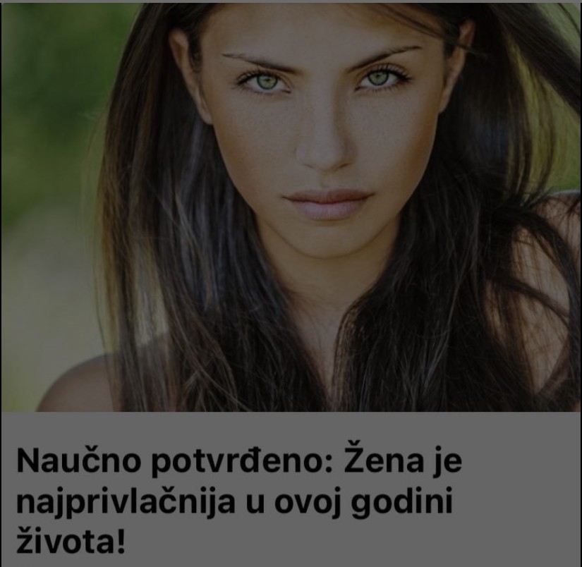 Naučno potvrđeno: Žena je najprivlačnija u ovoj godini života!