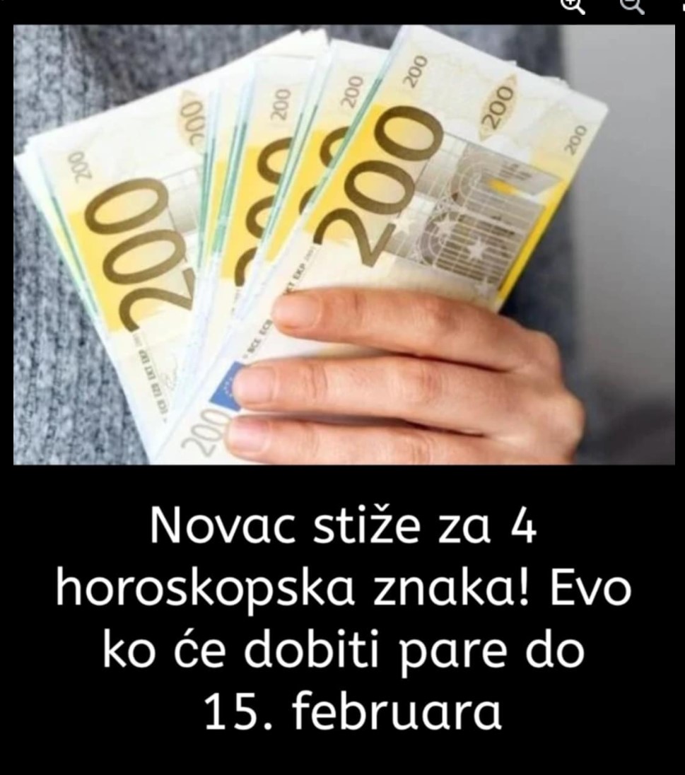 Novac stiže za 4 horoskopska znaka! Evo tko će dobiti par do 15. veljače, a jedan znak treba da…