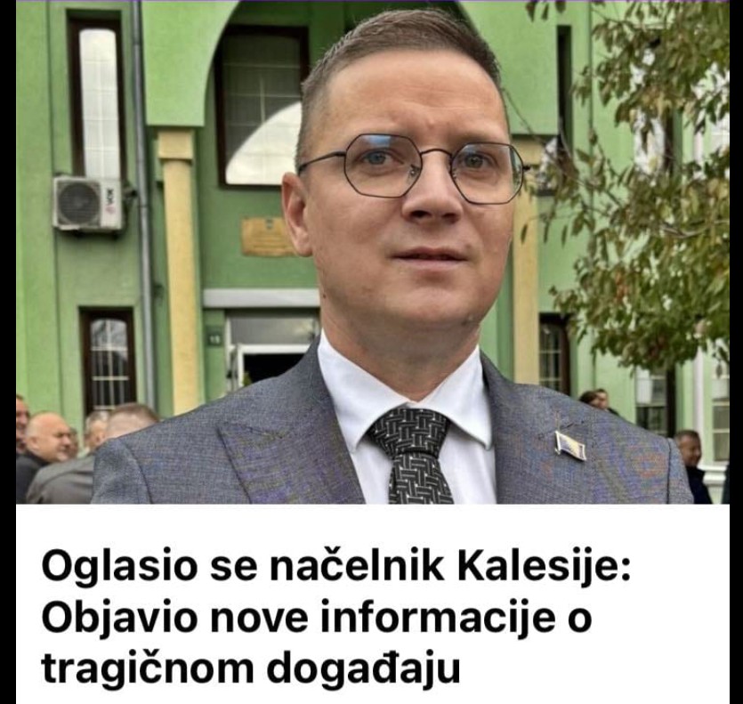 Oglasio se načelnik Kalesije: Objavio nove informacije o tragičnom događaju