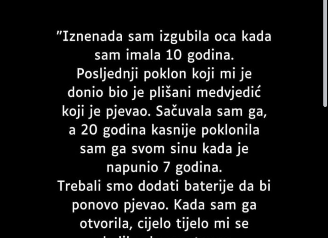 “Iznenada sam izgubila oca kada sam imala 10 godina…”