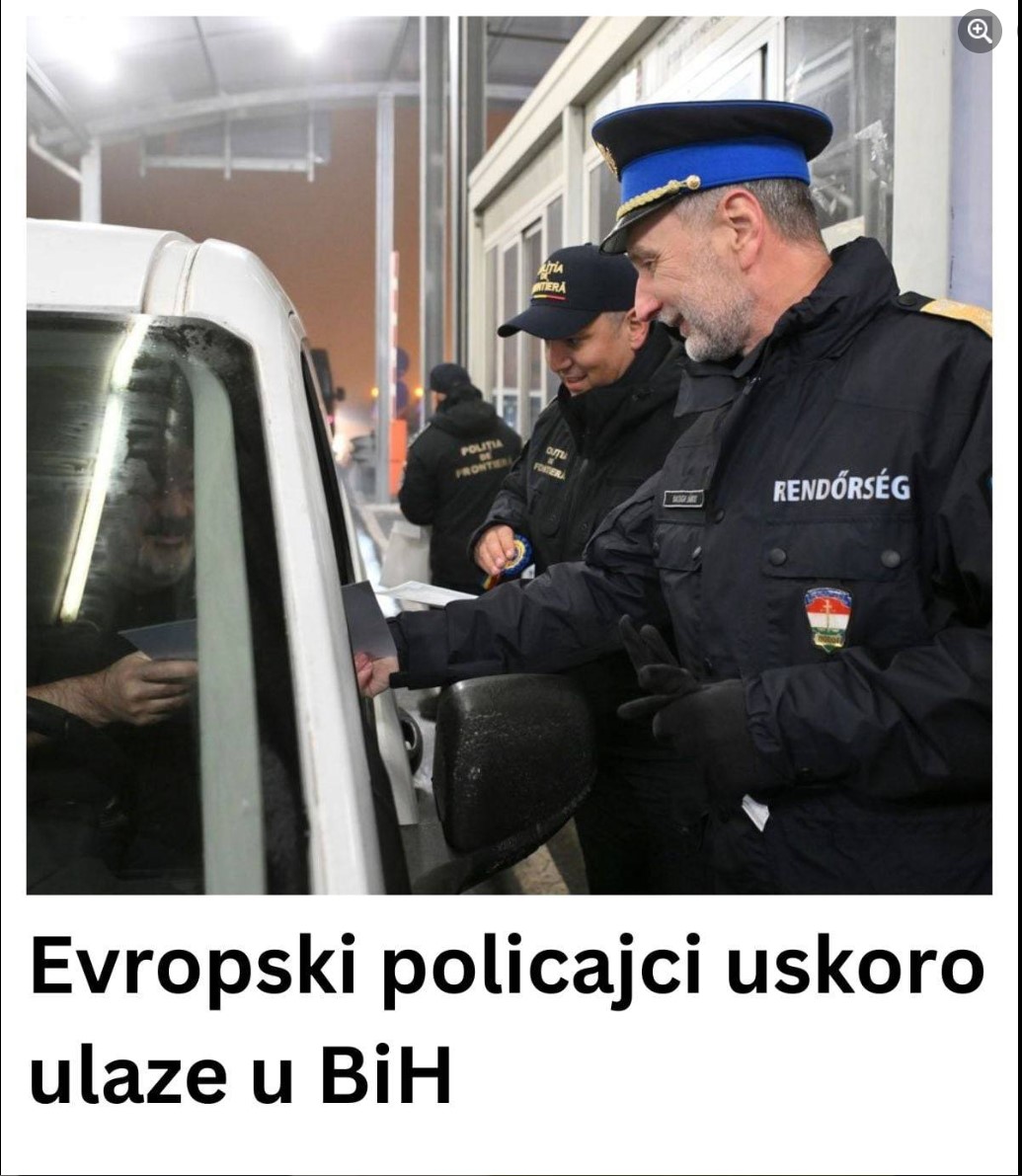 Evropski policajci uskoro ulaze u BiH