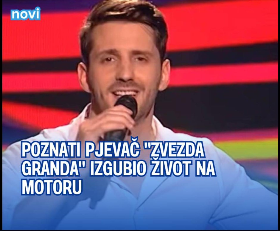 Poznati pjevač “Zvezda Granda” izgubio život na motoru