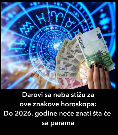 Darovi sa neba stižu za ove znakove horoskopa: Do 2026. godine neće znati šta će sa parama