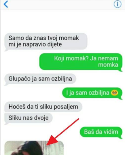 JAVILA MI JE DA JOJ JE MOJ DEČKO NAPRAVIO DIJETE: Kad mi je poslala sliku, SAMO SAM SE SRUŠILA!