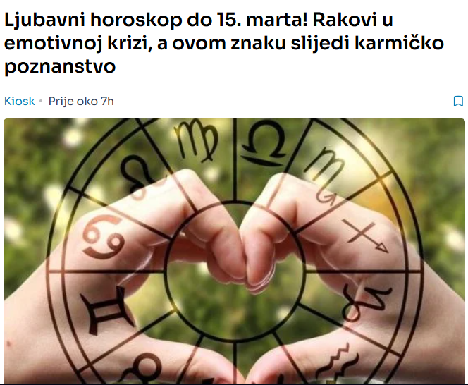 Ljubavni horoskop do 15. marta! Rakovi u emotivnoj krizi, a ovom znaku slijedi karmičko poznanstvo