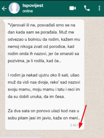 “Posvađali smo se na dan kad sam trebala da rodim”