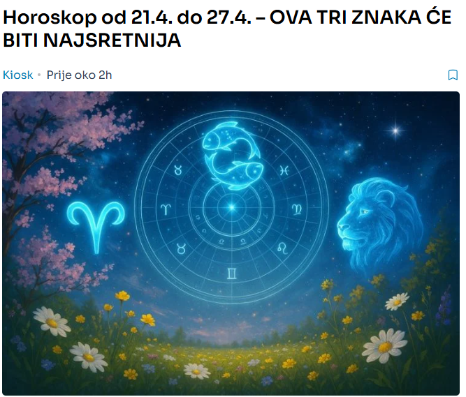 Horoskop od 21.4. do 27.4. – OVA TRI ZNAKA ĆE BITI NAJSRETNIJA