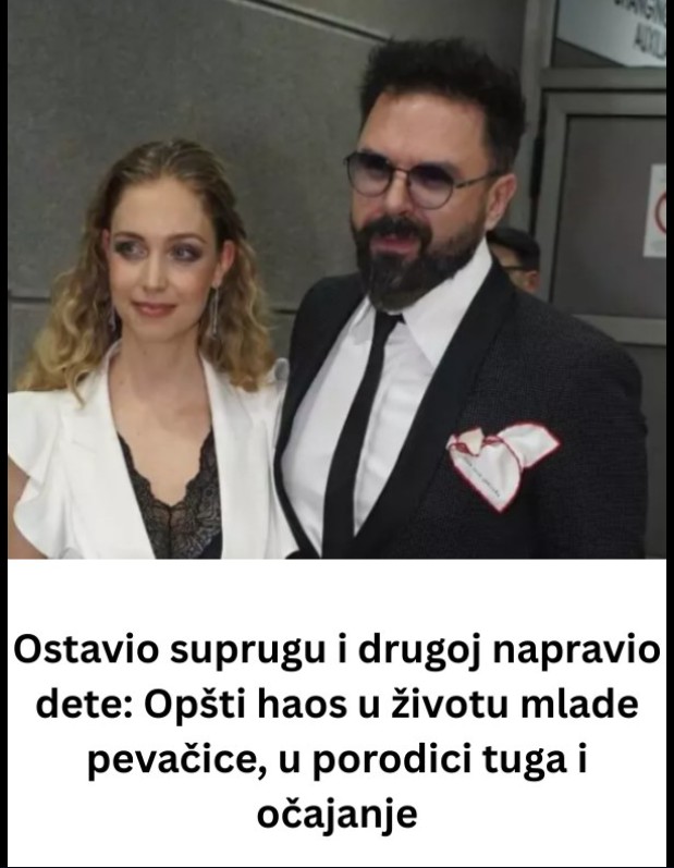 Ostavio suprugu i drugoj napravio dete: Opšti haos u životu mlade pevačice, u porodici tuga i očajanje