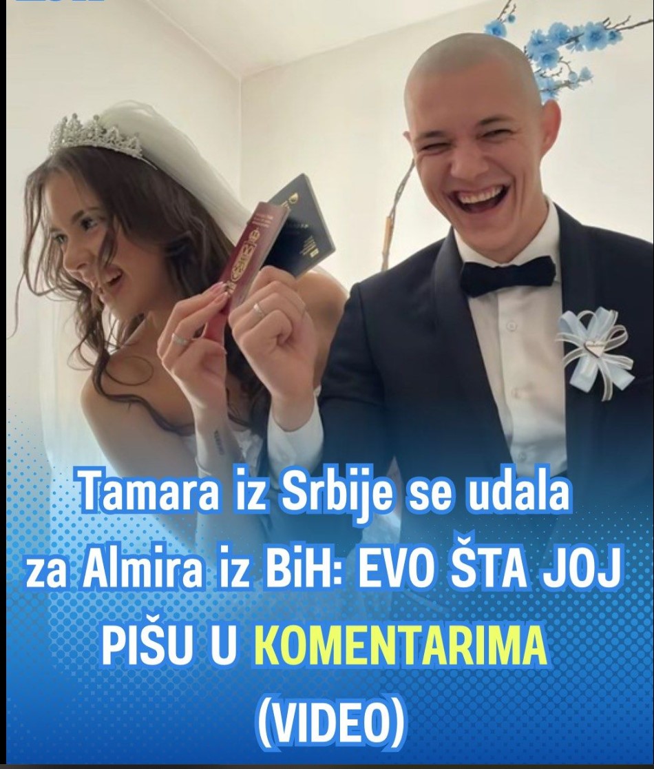 Tamara iz Srbije se udala za Almira iz BiH: EVO ŠTA JOJ PIŠU U KOMENTARIMA (VIDEO)