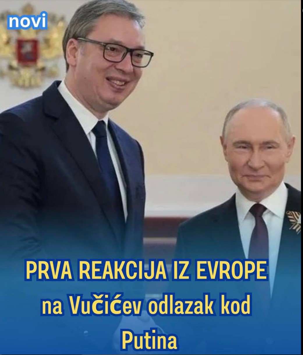 Prva reakcija iz Evrope na Vučićev odlazak kod Putina