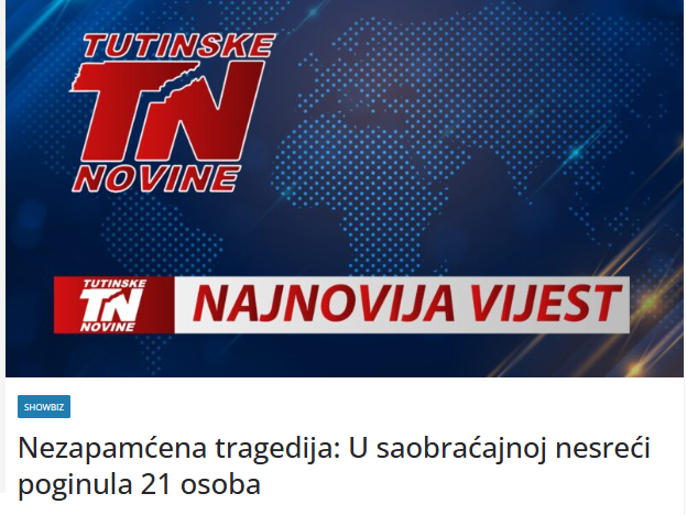 Nezapamćena tragedija: U saobraćajnoj nesreći poginula 21 osoba
