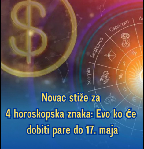 Novac stiže za 4 horoskopska znaka: Evo ko će dobiti pare do 17. maja