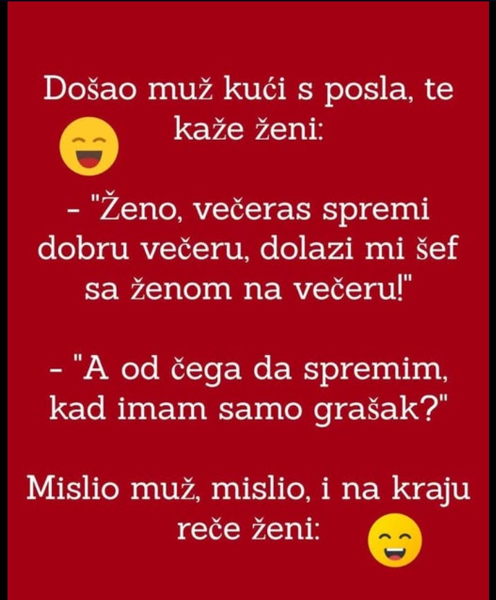 VIC: Večera za šefa